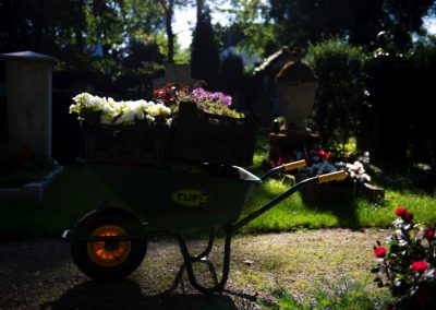 Welcher Gaertner Pflegt Das Grab